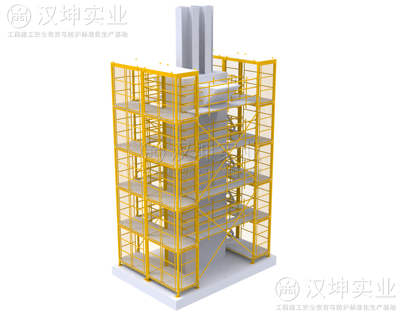 裝配式墩柱一體化施工平臺（方管款）